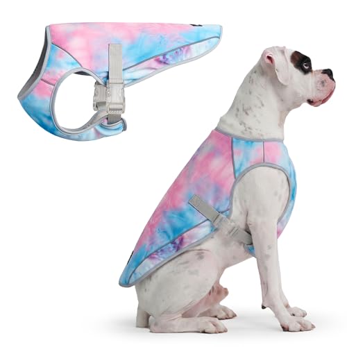 Spark Paws Dog Cooling Vest - SPF 50 UV Sun Protection - Summer Heat Relief Gear for Dogs, Lightweight, Evaporative Coolin...