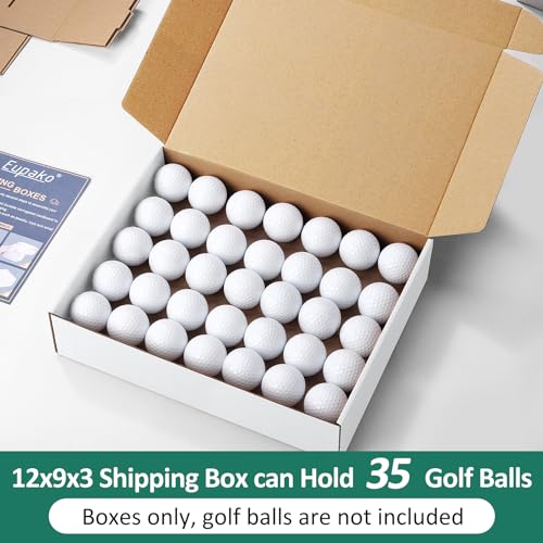 Eupako 12x9x3" White Shipping Boxes Corrugated Box Mailers 20 Pack Cardboard Shipping Boxes for Small Business, Mailing