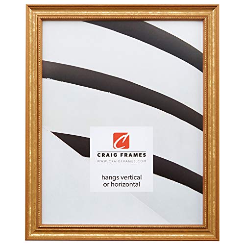 Craig Frames 12x18 Ornate Gold Picture Frame, 0.75" Wide, Decorative Photo Frame
