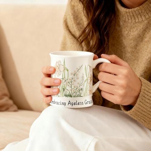 RainVibe Christian Birthday Gift Set for Women - Ceramic Mug, Bible Verse Jar, Scented Candle, Sunflower & Greeting Card -...