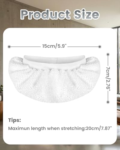 TEEVOGO 8 Pack Universal Microfiber Cloths for Handheld Steam Cleaner, Double-Layered Reusable & Washable Pads, Compatible...