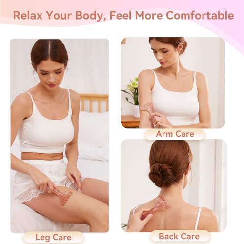 Papipapiqiao Scalp Massager Handheld Comb Resin Relax Massage Tool - Manual Relaxation Tool for Soothing Head Massage, Nos...