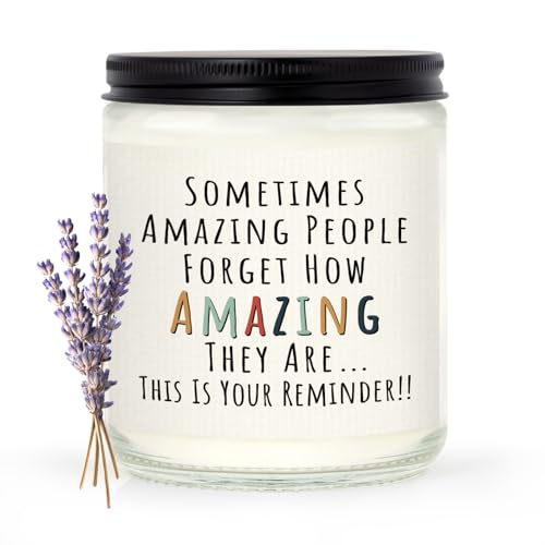 Craftique Gifts for Women, Birthday Gifts for Women- You're Amazing Candle- Friendship/Thank You/Inspirational Gift for Wo...