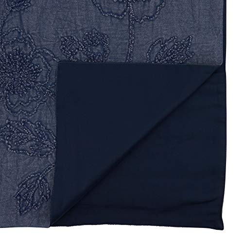 Stone Washed Floral Table Runner