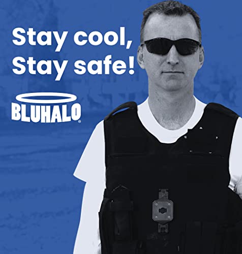 Bluhalo Cooling Device for Body Armor Vests: Provides Air Circulation and Reduces Sweat - Perfect for Police, Security, Ta...