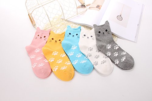 Jeasona Women's Cute Animal Socks Gifts for Women Wife Mom Girlfriend Daughter
