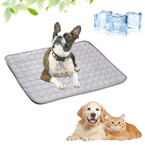 Nonshio Dog Cooling Mat, Washable Portable Pet Cooling Pad for Dogs Cats, Indoor Outdoor Sleeping Mat - Keep Cool for Pets...