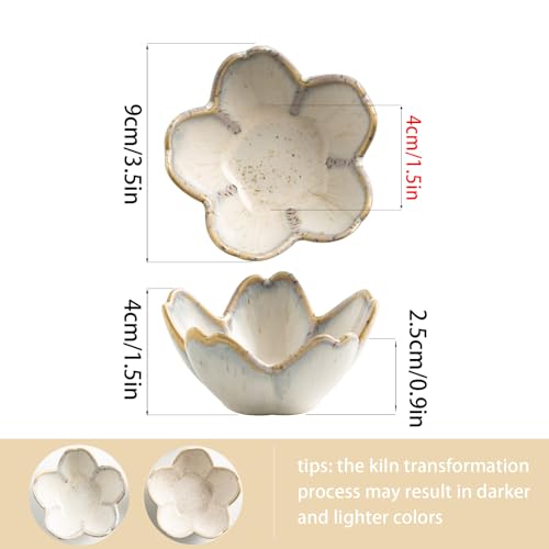 Flower Ring Holder Dish, Ceramic Jewelry Tray Dish, Small Trinket Dish, Jewelry Plate Bowl, Cute Jewlery Ring Holder Dish,...