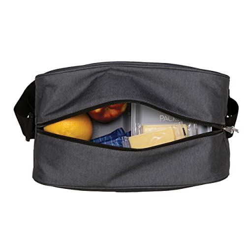 PackIt Freezable Zuma Can Cooler, Built with EcoFreeze Technology, Collapsible, Reusable, Zip Closure with Adjustable Shou...