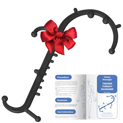 Ranarose Deep Tissue Back & Neck Massager - Back Massager Stick for Pain Relief, Muscle Knot Remover, Trigger Point Massag...