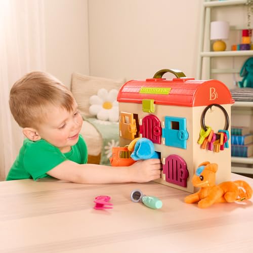 B. toys – Critter Clinic Vet Set – Pretend Play Animal Hospital Toy for Toddlers & Kids – 14 Pieces Pet Care Set with Tool...