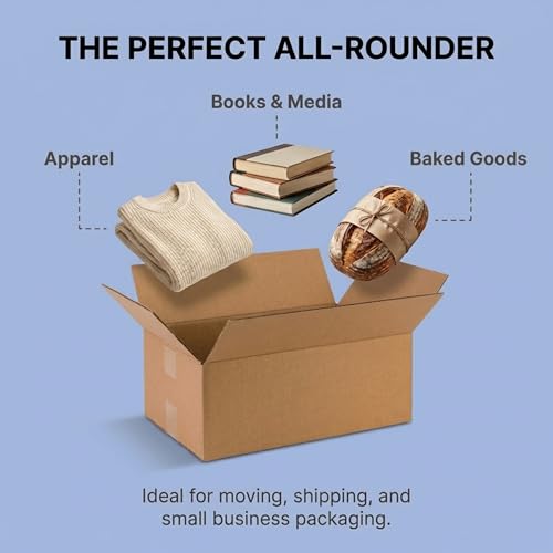 BOX USA Shipping Boxes 16"L x 10"W x 6"H, 25-Pack Medium Corrugated Cardboard Boxes for Shipping, Mailing, Packing, Packag...