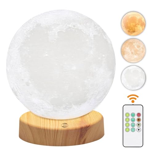 Light Therapy Lamp 10000 Lux, Happy Sunlight Lamps UV-Free with 3 Color Temperatures, Adjustable Brightness,Timer & Memory...