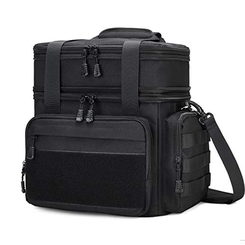 Gafetrey Tactical Lunch Box for Men, Insulated Lunch Bag Adult, Thermal Lunchbox Leakproof Waterproof Cooler Bag, Large Lu...