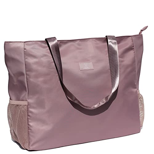 ESVAN Large Lightweight Water Resistant Beach Bag 20 Inch Womens Oversized Tote Bag for Gym, Beach, Travel, Pool, Yoga, Nurse