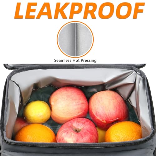 MATEIN Cooler Backpack, 26 Cans Insulated Lunch Backpack for Men Women, Leakproof Double Layer Lunch Cooler Bag Lightweigh...