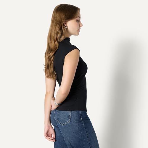 Amazon Essentials Women's Slim-Fit Sleeveless High-Neck Top