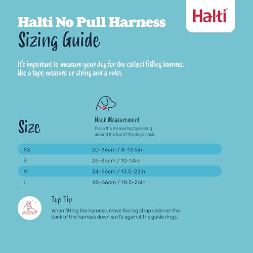 Halti No Pull Harness - Stop Your Dog Pulling on the Leash. Adjustable, Lightweight and Easy to Use. Reflective Dog Traini...