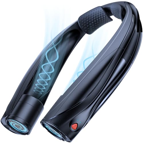 Vexolta Portable Neck Fan, 6000mAh Personal Fan, 360° Cooling Rechargeable Wearable Fan, 6 Speeds Adjustable Hands Free Fa...