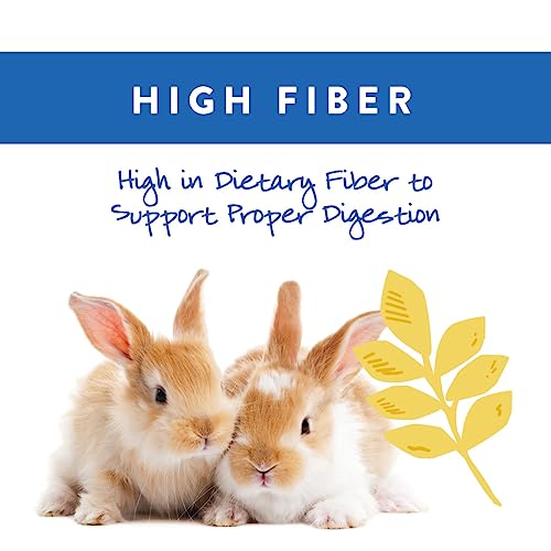 Small World Rabbit Food, Complete Feed, Pelleted Food for Rabbits, Fortified with Essential Vitamins & Minerals for Daily ...
