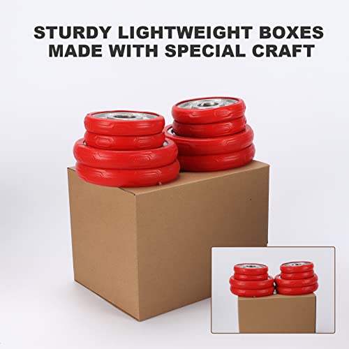 CRUGLA 40 Packs 8x6x6 Shipping Boxes Cardboard Boxes Shipping Box for Business Packaging Thin Box