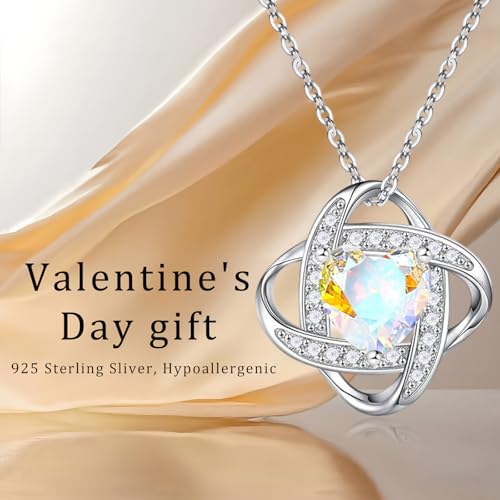 Mealcon Eternal Preserved Red Rose with Necklace Gift Box Romantic Real Flower for Women Ideal for Birthday, Anniversary, ...