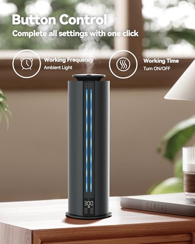 Aromadd 2026 Portable Waterless Diffuser, 1700 Sq Ft Hotel Collection Diffuser, 100ml Scent Air Machine for Home Cold Air ...