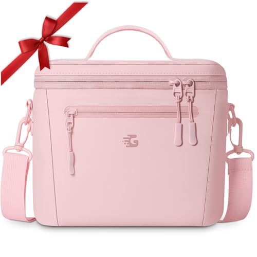 GLORIEROO Insulated Lunch Box Bag Women Girls - Waterproof Leakproof Lightweight Reusable Cooler for School Work Picnic - ...