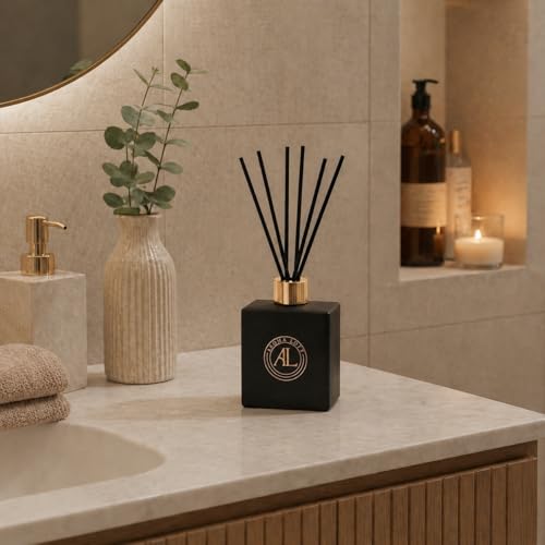 Reed Diffuser - Fragrance Diffuser for Home - 5 oz. Oil Diffuser Sticks - Bathroom Diffuser Set- Oil Diffuser Reeds - Scen...