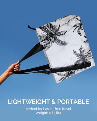 HOMESPON Large Waterproof Beach Bag for Women Pool Bags with Wet Compartment Lightweight Tote for Work Travel Weekends