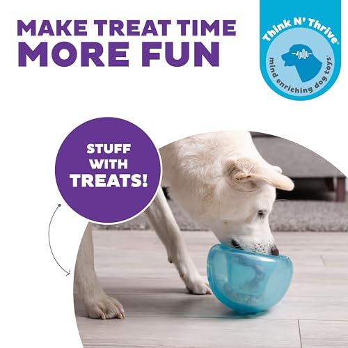 Outward Hound by Planet Dog Snoop Dog Toy – Treat‑Dispenser Puzzle Ball, Interactive Slow Feeder, Medium to Large Dogs, Bo...