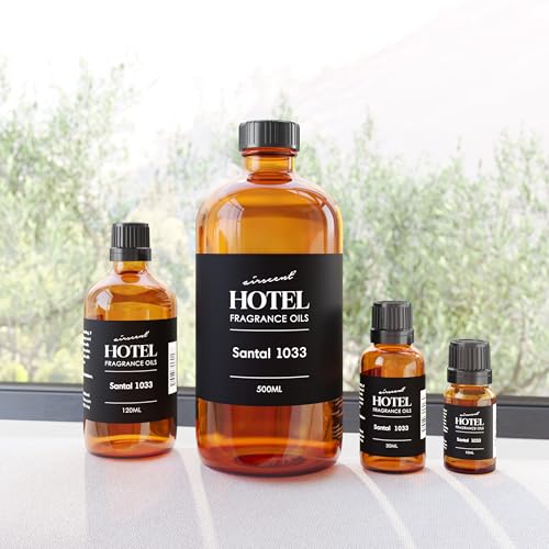 AirScent Santal Diffuser Oil No. 1033 - Santal-33 Inspired Perfume Dupe - Cardomom Sandalwood Iris - Fragrance Oil for Ult...