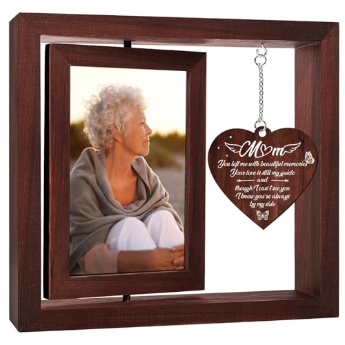 Vetbuosa Memorial Gifts for Loss of Mom, Mothers Day Gift for Mom in Heaven, Bereavement Picture Frame, Sympathy Gifts for...