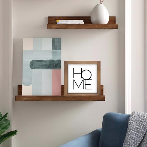 pechpell 6 Inch Home Sign Decor, Wooden Family Room Wall Decor for House Art, Indoor Entryway Shelf Table Tiered Tray Mant...