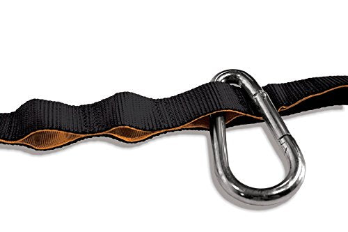 Kurgo Auto Zip Line - Backseat Zipline Harness for Car Travel - Dog Car Accessory for Safe Rides - Adjustable Pet Tether -...