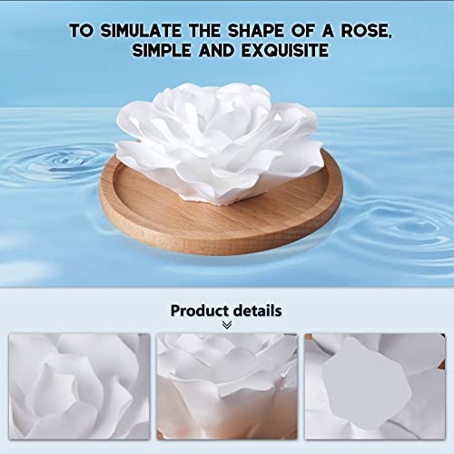 Passive Essential Oil Diffuser,Aromatherapy Passive Mini Ceramic Essential Oil Small Diffuser for Desk Office Home Gift (R...