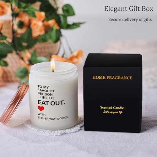 Funny Girlfriend Wife Birthday Valentines Day Christmas Gifts, Gift for Her, Unique Anniversary Candle