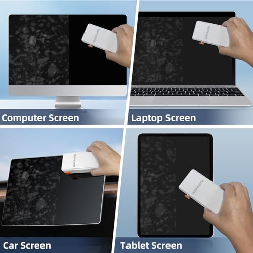 Keyboard Cleaner Laptop Cleaning Kit, All in One Keyboard Cleaning Kit with Car Screen Cleaner Spray, Retractable Detailin...