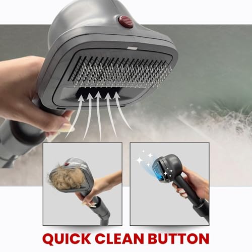 Pet Hair Grooming Brush Vacuum Attachment for Dyson V7 V8 V10 V11 V15/Big Ball/V6 DC58 DC59, Compatible with Shark NV501/H...