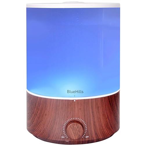 BlueHills Premium 4000 ml XL Essential Oil Diffuser 4L 4 Liter 70 Hour Run Humidifier Aromatherapy 1 Gallon Big Capacity H...