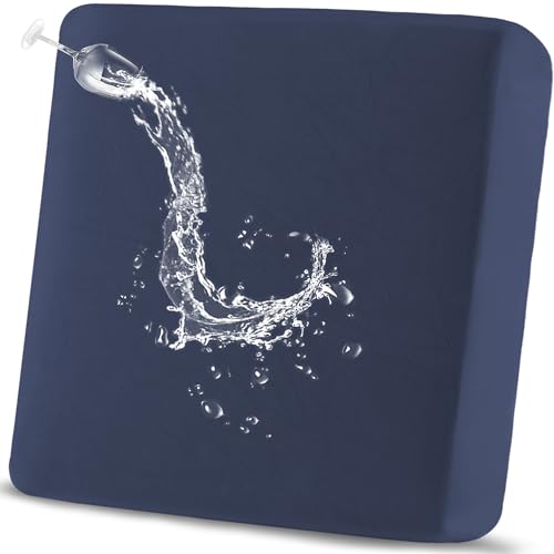 TOPYUMH 100% Waterproof Couch Cushion Covers Chair Seat Cover, Stretch Sofa Cushion Covers for Sectional Sofa, Reversible ...