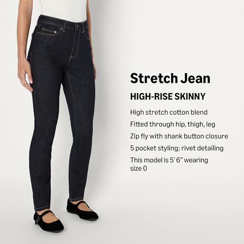 Amazon Essentials Women's High Stretch High-Rise Skinny Jeans