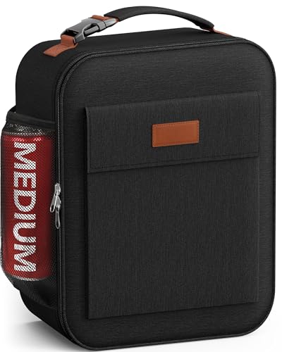 HOTOR Lunch Bag for Men & Women - Large Capacity Insulated Lunch Bag with Mutiple Pockets, Wear-Resistant Cooler Lunch Box...