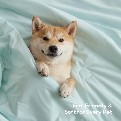 Soulbond Cooling Blanket for Large Dogs - Q-MAX>0.45, Washable Cool Pet Cats Throw Blanket for Hot Weather, Self-Cooling S...