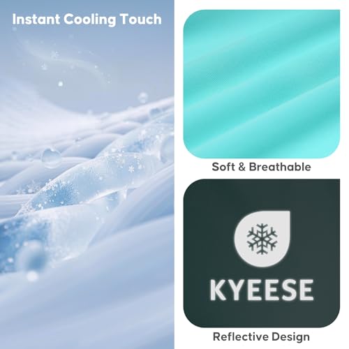 KYEESE 2Pack Dog Cooling Shirt, Breathable Dog Shirt for Small Dogs Boy, Sun Protection Reflective Pet Vest, Lightweight S...