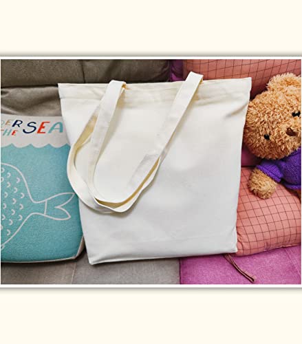 PN.HCNMTFB Canvas Tote Bag, Pockets, Zipper, Durable, Lightweight, Cotton Shopping Cloth Bag, Gifts