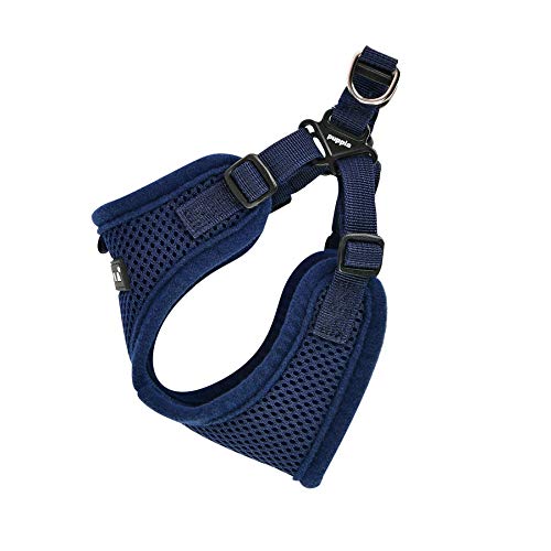 Puppia Dog Harness Comfort Mesh Step-in All Season No Pull No Choke Walking Training Adjustable Neck & Chest for Small & M...