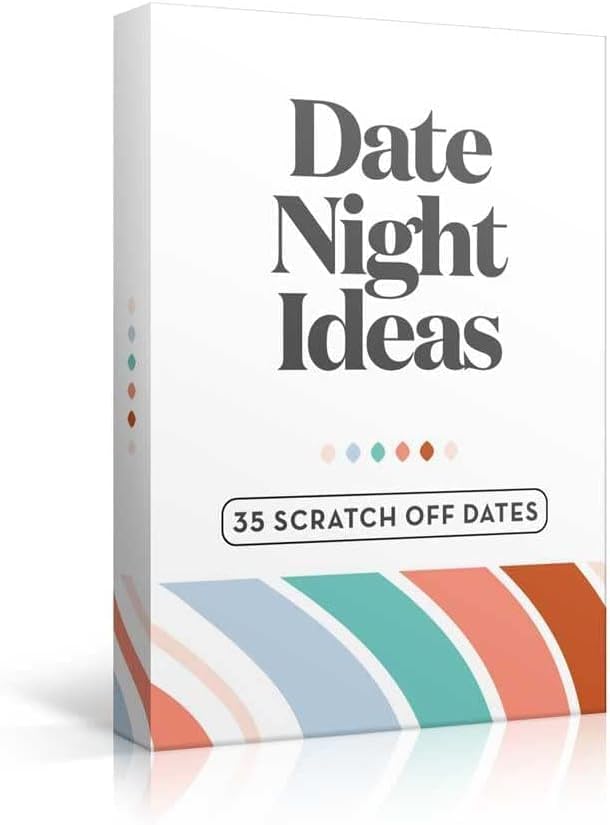 35 Scratch Off Date Night Ideas, Couples Gifts for Him, Her, Girlfriend, Boyfriend, Wife or Husband - Women or Men Anniver...