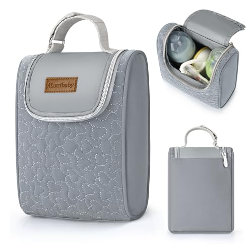 Accmor Breastmilk Cooler Bag, Insulated Baby Bottle Cooler Tote Bags for Nursing Mom Daycare, Portable Breast Milk Cooler ...