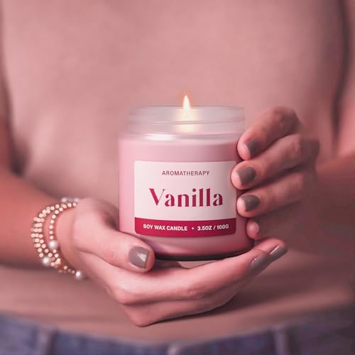 Waxcanpy Scented Candles for Women, Soy Candles for Home Scented, Candle Gift Set with Lavender & Vanilla Scents, 2 Pack A...